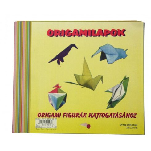 30- Origami papír 20x20 - 20 lapos