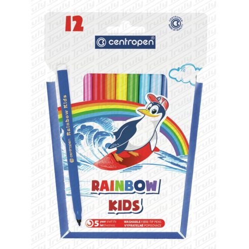 21- Filc Centropen 12 darabos Rainbow Kids - 7550/12