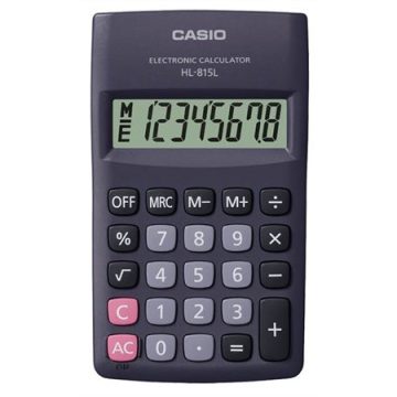 04 - Számológép Casio zseb HL-815L