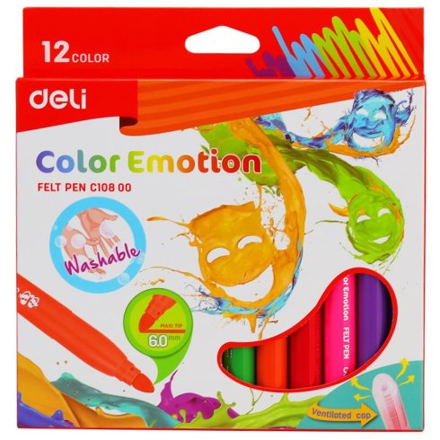 08- Filc Deli 12 darabos Jumbo Color Emotion - 10800