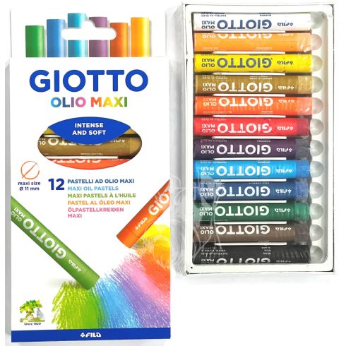 26- Olajpasztell Giotto 12 darabos Olio Maxi - 293400