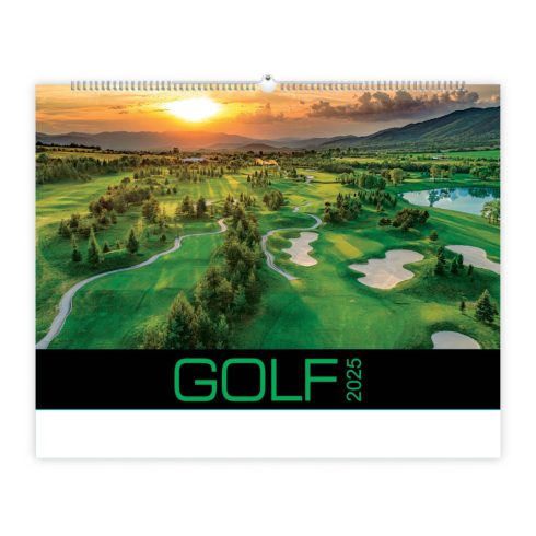 KR - Falinaptár T092 (485x340 mm) 2025 - Golf