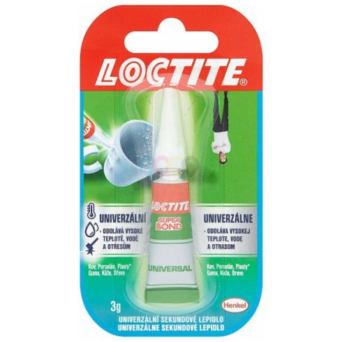 14- Pillanatragasztó Loctite 3gr.