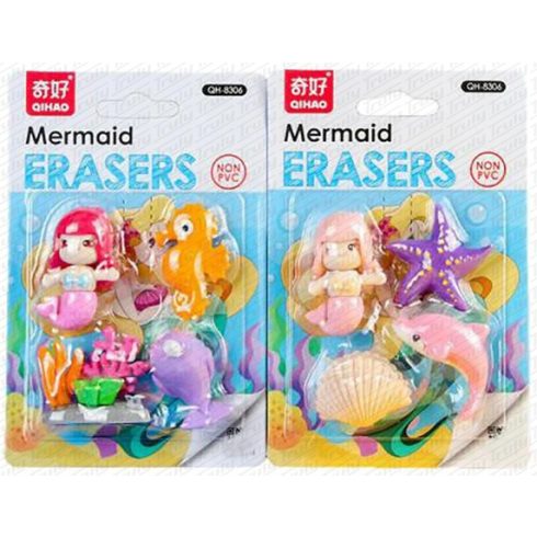 32- Radír figurás Mermaid sellő - QH-8306